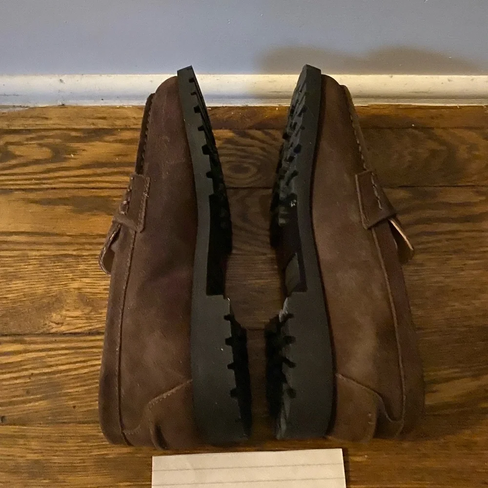 Aime Leon Dore Chocolate Suede Loafers - Picture 3 of 10